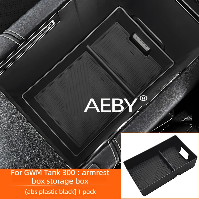Armrest box storage