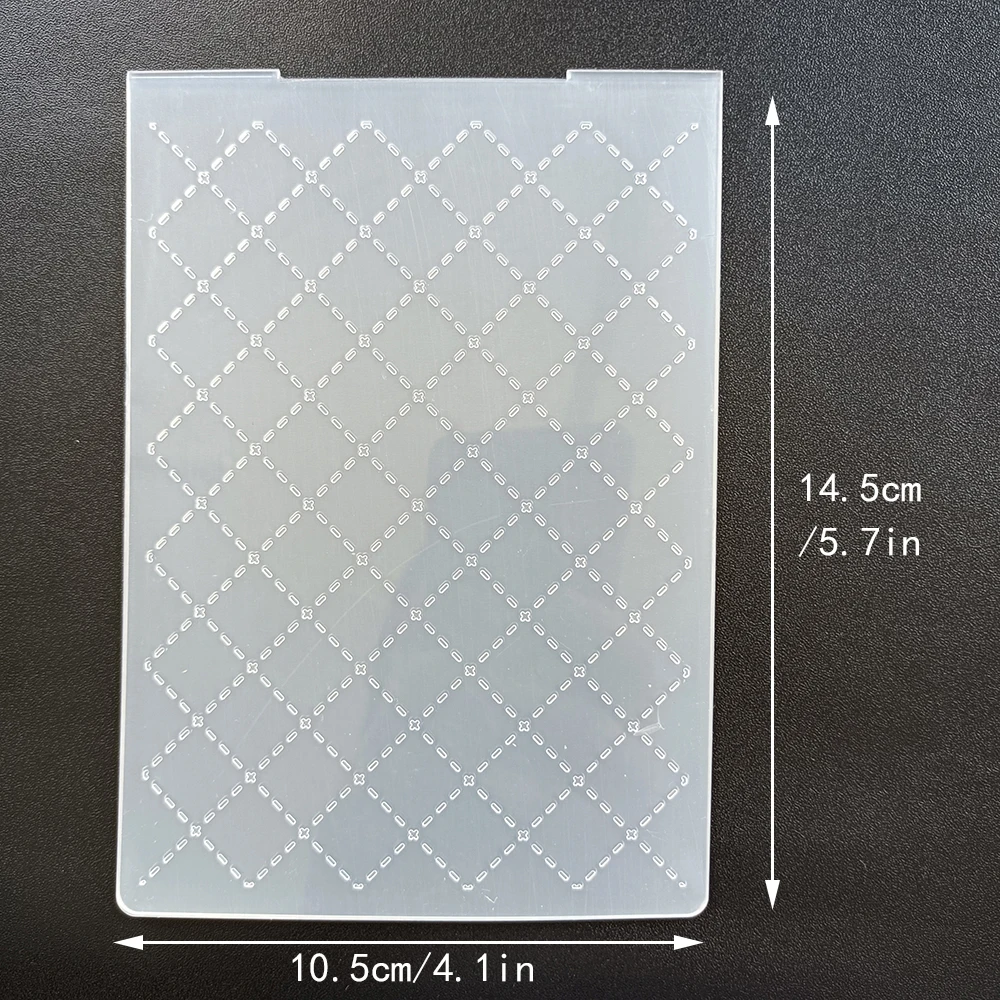 Classical Embossing Folder Transparent Embossing Plastic Plates Design For DIY Paper Cutting Dies Scrapbooking Figure plastic embossing folder plastic plate metal embossing folder