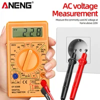 ANENG DT830B Multimeter Tester Handheld Multimetre Digital Multimeters Professional Multi Meter Multimetro Ohm Maltimeter Tools 2