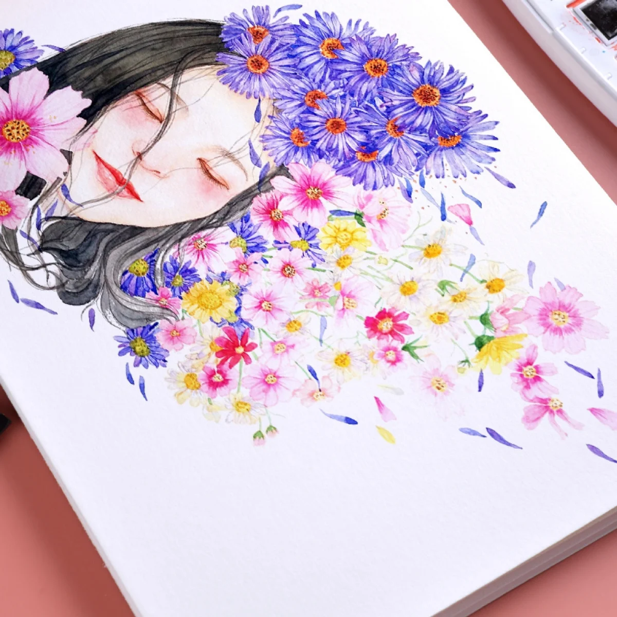 A4 Watercolor Paper Book 2