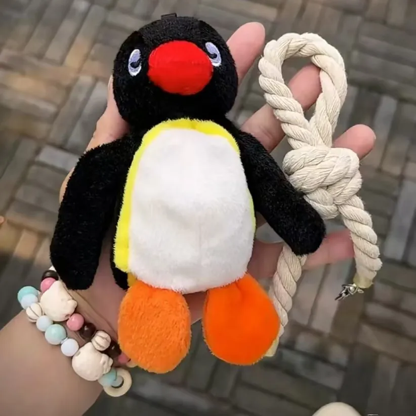 Lovely Penguin Doll Keychain Cute Penguin Plush Toy Pendant Creative Stuffed Animal Doll Keychain Girls Women Bag Accessories plush toy plush doll plush keychain key chain