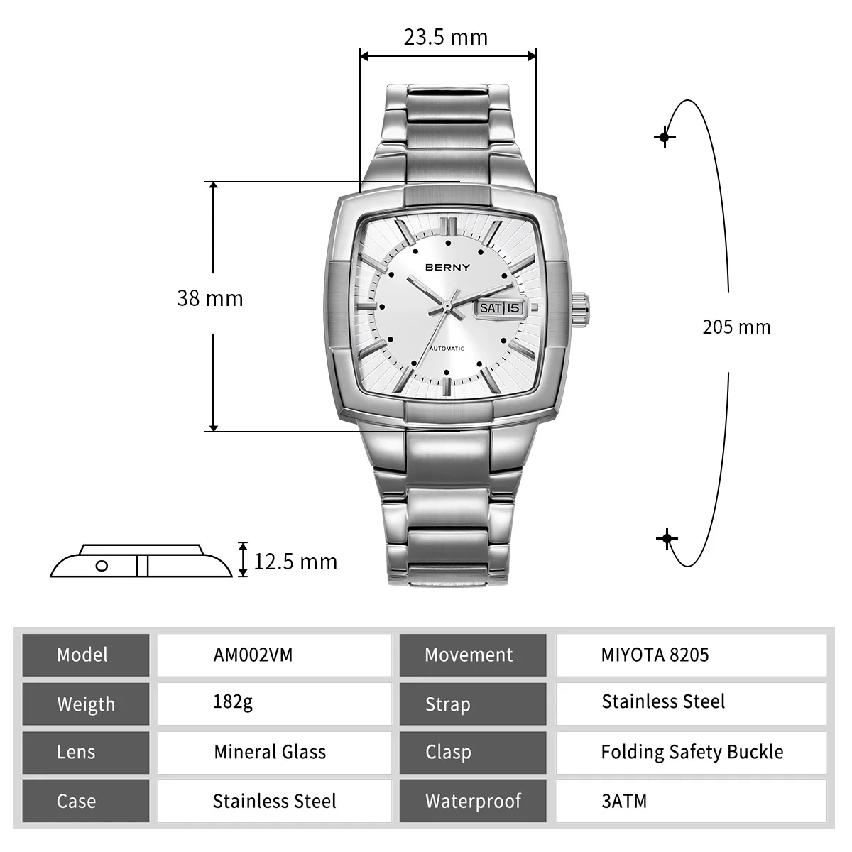 Luxury Men Watch Design