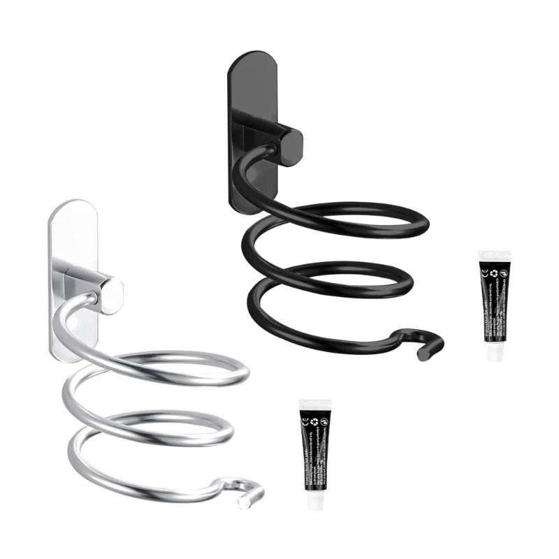 

Элегантная стойка для фена, настенная вешалка для фена, подставка для ванной комнаты, Прямая поставка