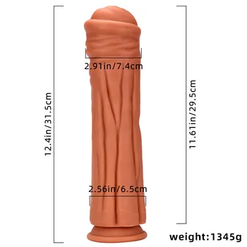 Big Thick Dildo for Men Huge Fake Penis Giant Monster Cock Dick Soft Large Butt Plug Anal Dong for Male Sex Shop Adult Toys 5