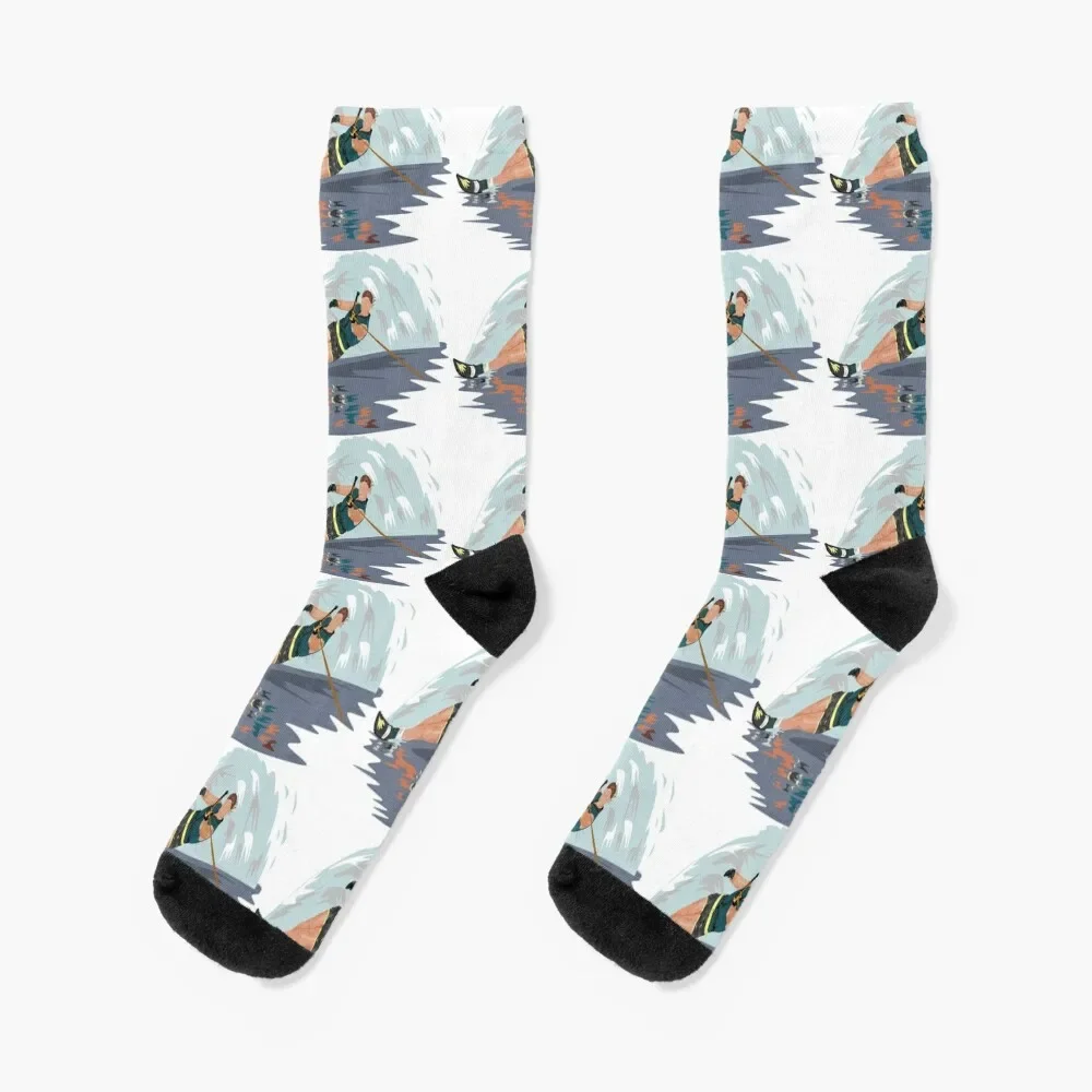 

Water Skiing Sports Socks custom sports Run cotton winter thermal Socks Woman Men's