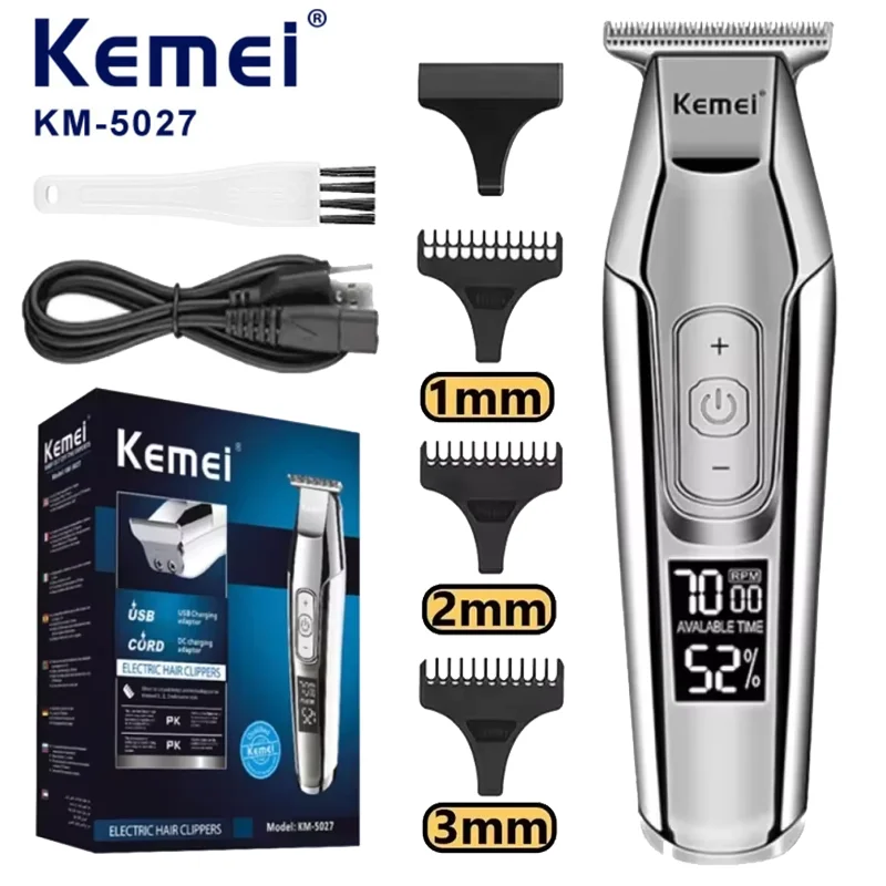 Kemei tondeuse à cheveux professionnelle