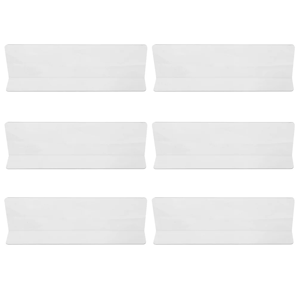 

Plastic Shelf Divider Clear Shelves Commodity Shelf Clapboard