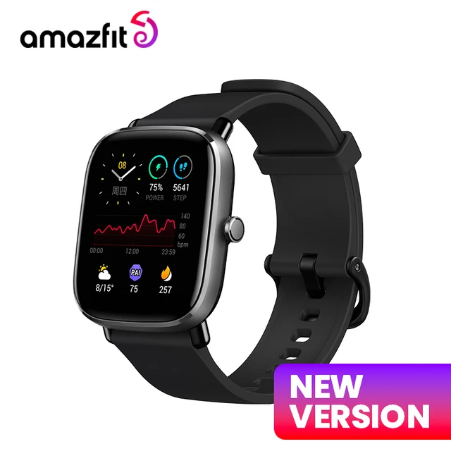 Amazfit-Mini Smartwatch GTS 2, Monitoramento do Sono, Aplicativo Zepp,  Android, iOS, 68 + Modos Esportivos, Nova Versão