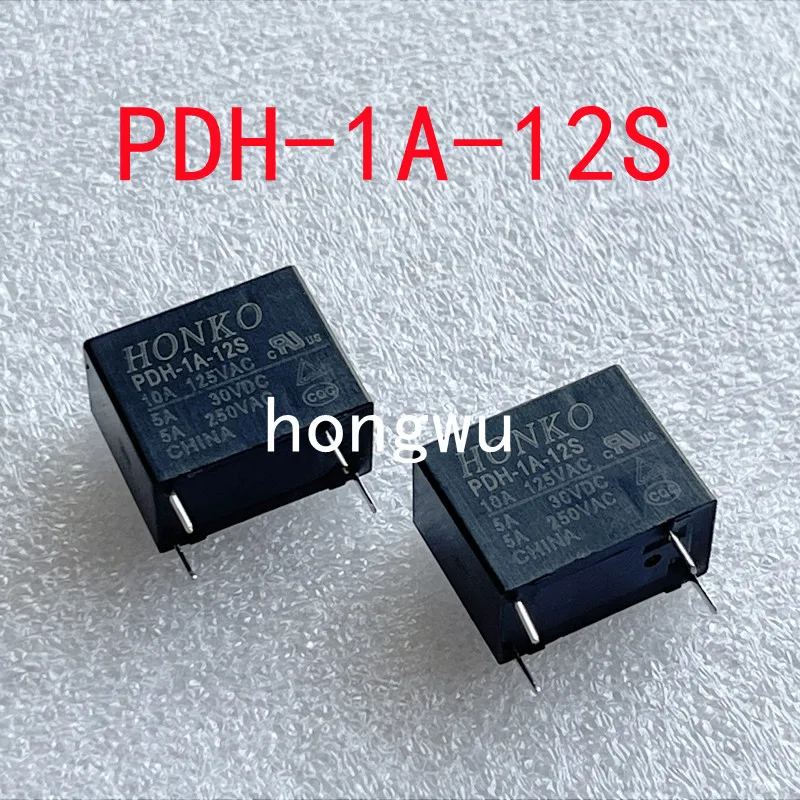

100% Original New 2PCS PDH-1A-12S DC12V relay 5A 4pins