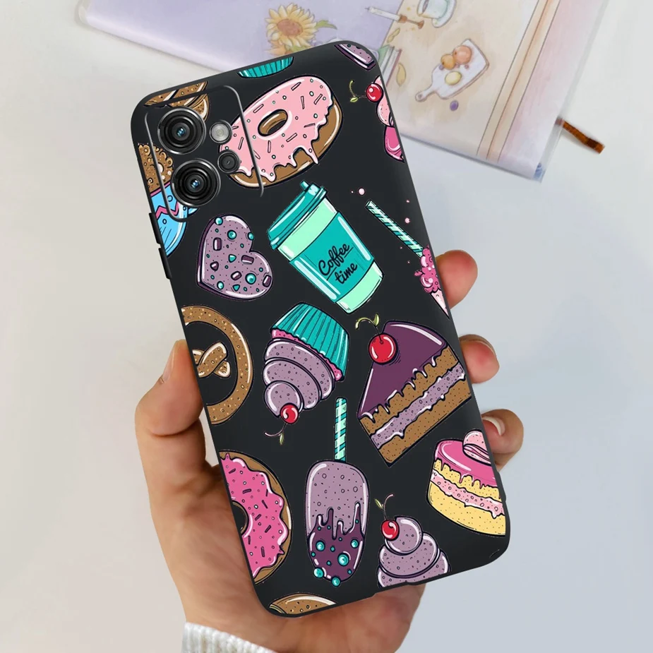 Cute Cat Butterfly Soft Silicone Phone Case, 6.5'' Coque