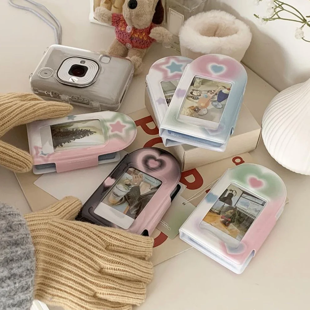 Cartoon Photo Album Collection Book Photocard Holder Star Chasing Storage Album Buckle Love Star Binders Photocards