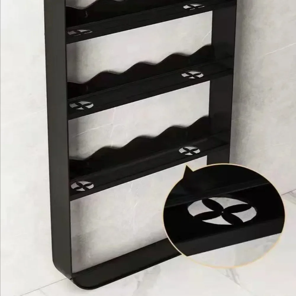 Wall-Mounted Storage Rack Living Room Beverage Cup Storage Stands Household Accessories Clothing Cleaning Products Organizers