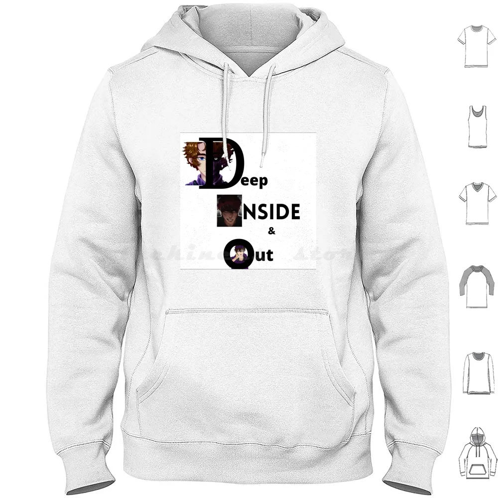 Michael Afton Deep Death Inside And Out Felpa Con Cappuccio In Cotone A Maniche Lunghe Dead Inside And Out Michael Afton Dead Deep Inside And Out