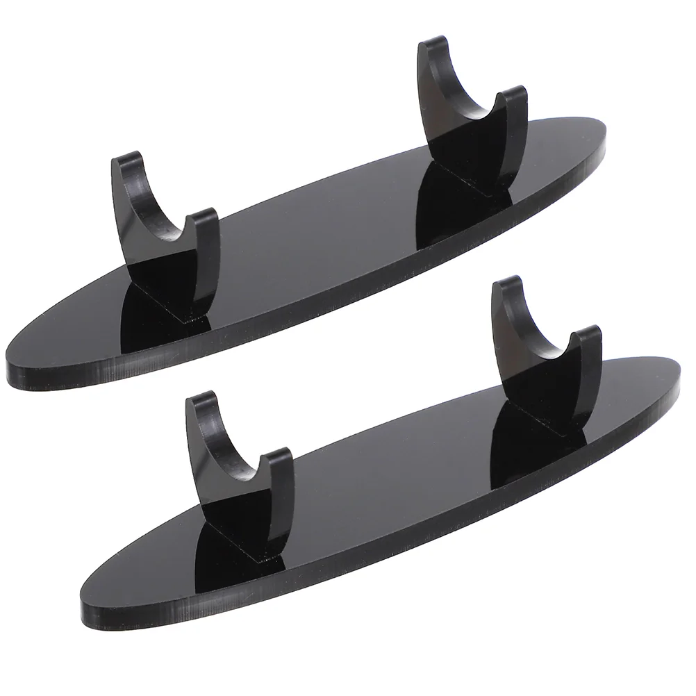 

2Pcs Acrylic Pen Holder Display Stand Pen Stand Makeup Brush Rack Acrylic Stationery Pen Holder