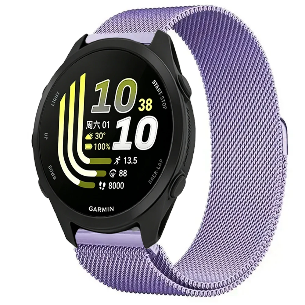 Magnetic Milanese Loop Metal Bracelet Band, 20mm 22mm