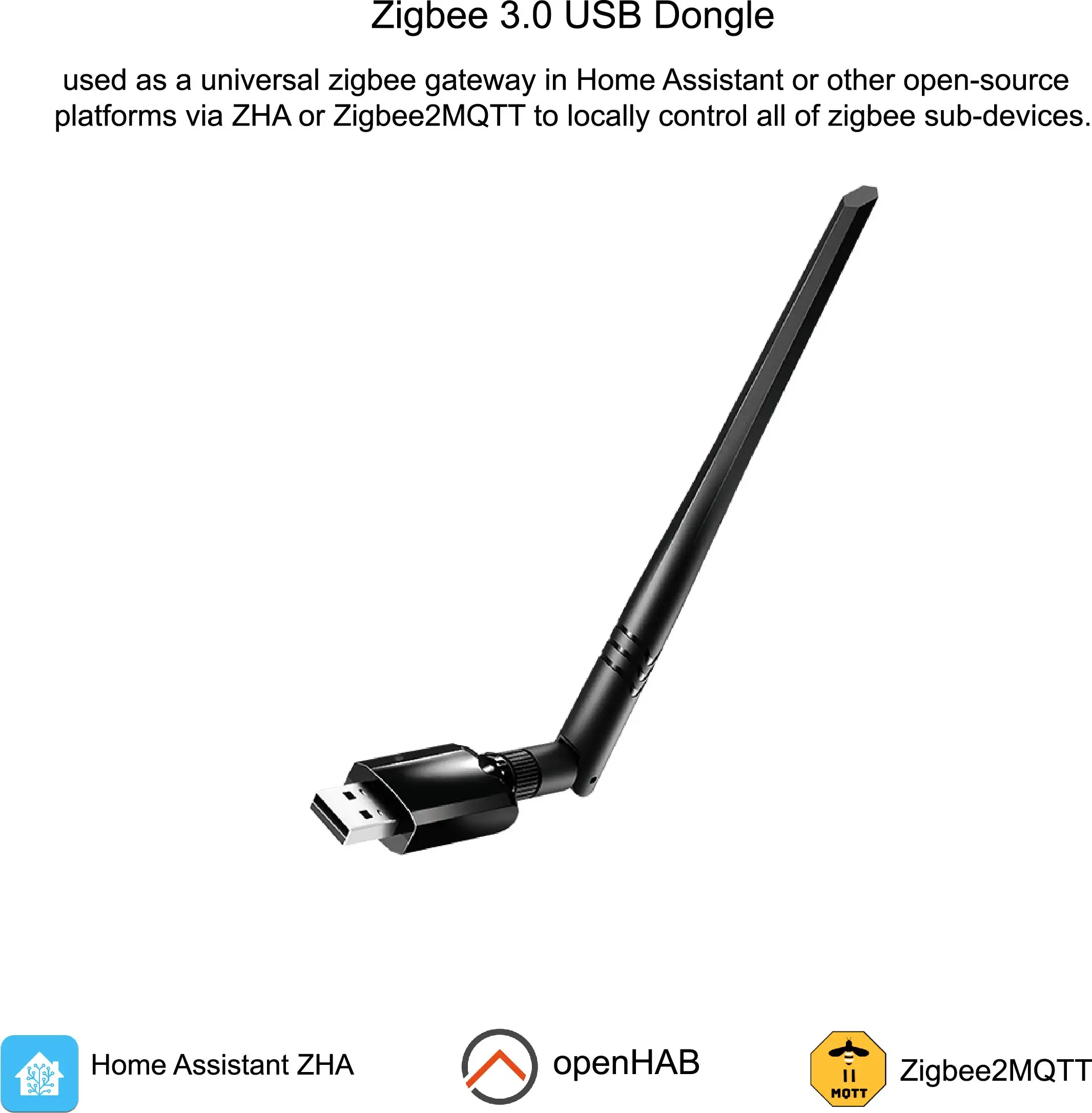 Zigbee 3.0 Usb Dongle Plus E Wireless Bridge Zigbee Gateway Hub Dongle USB Interface Capture EFR32MG21 Alexa Google Home
