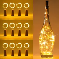 2M 20 LED Bottle Light Fairy Lights Cork Mood Lights Wine Bottle Night Light for Party, Garden, Christmas, Wedding Decoration 1