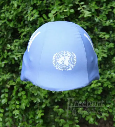 REPRO US UNITED NATIONS PEACEKEEPING FORCE TACTICAL M88 HELMET COVER Military Reenactment