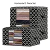 3pcs Quilt Storage Bags With Zipper Foldable Clothes Storage Organizer Dustproof Water Proof Large Capacity Home Closet Organize 6