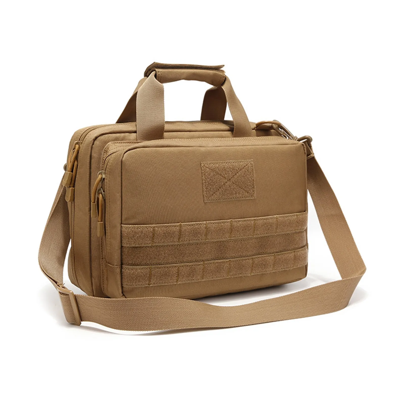 Borsa Tattica GOBUROS Per Tiro | Contiene 2 Pistole E 12 Caricatori | Nylon Resistente Con Cerniere Bloccabili - 3