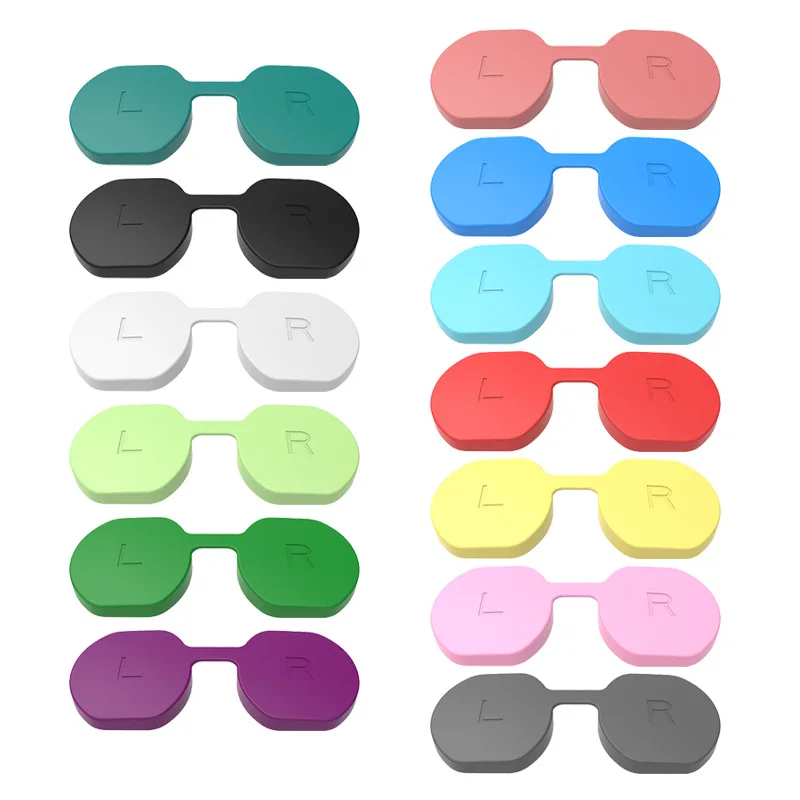 

For PS VR2 Silicone Lens Cap Cover Soft Holder Multiple Colors VR Glasses Lens Silicone Sleeve Protective Case for PS5 VR2