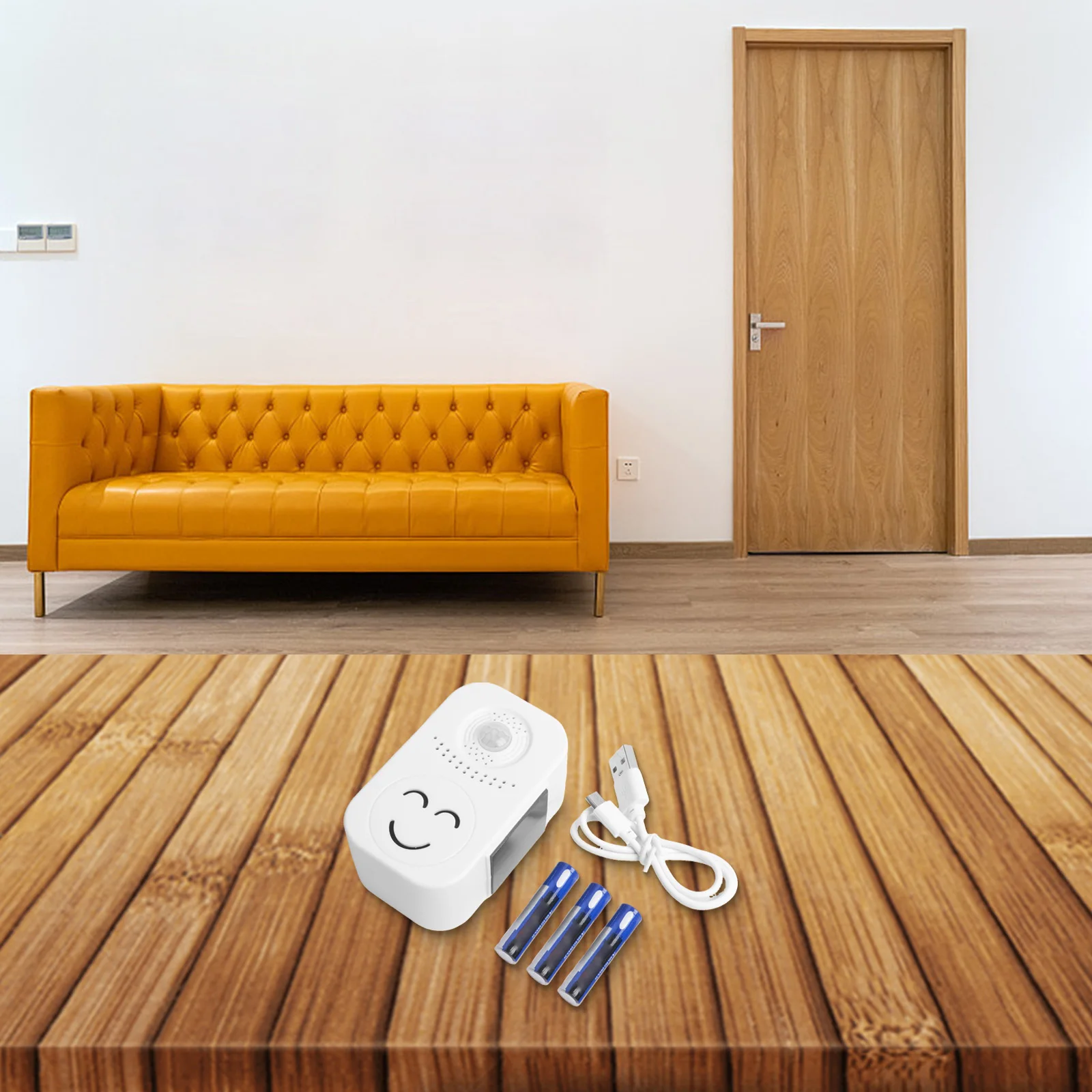 Welcome Doorbell Motion Sensor Activated Recordable Voice For Shop Sound Player Entrance Welcome Doorbell