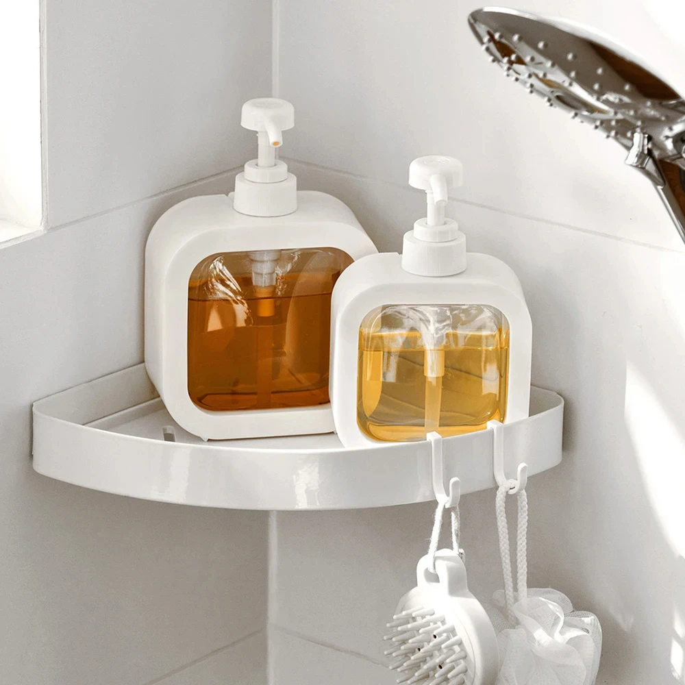 Soap dispenser 1PC Large Capacity Transparent Bottle Press Pump Kitchen Bathroom Travel