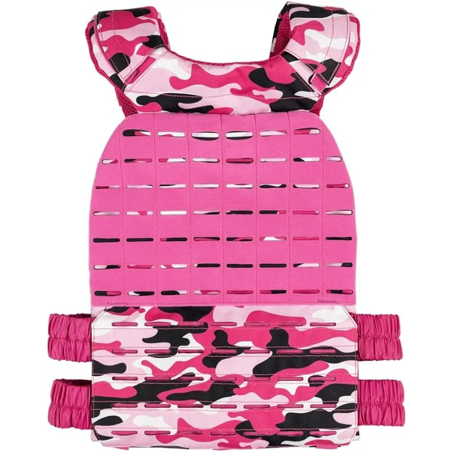 Adjustable Weighted Vest for Men & Women Holds Up to 42lb for Strength, CrossFit, Running & Fitness