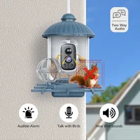 Умная камера для кормления птиц, 4 МП, 2K HD, на солнечной энергии, AI Motion, наблюдение за птицами, беспроводная Wi-Fi камера, монитор дикой природы, водонепроницаемый — изображение 4