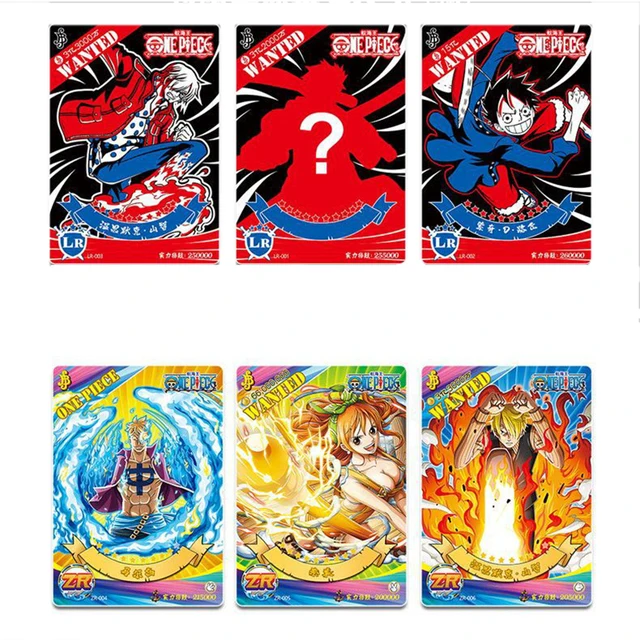 NEW Anime one piece cards Box Playing Games hobby Collection Figures Zoro Luffy Nami UR SSR Paper rare Card for child gifts Toys 4