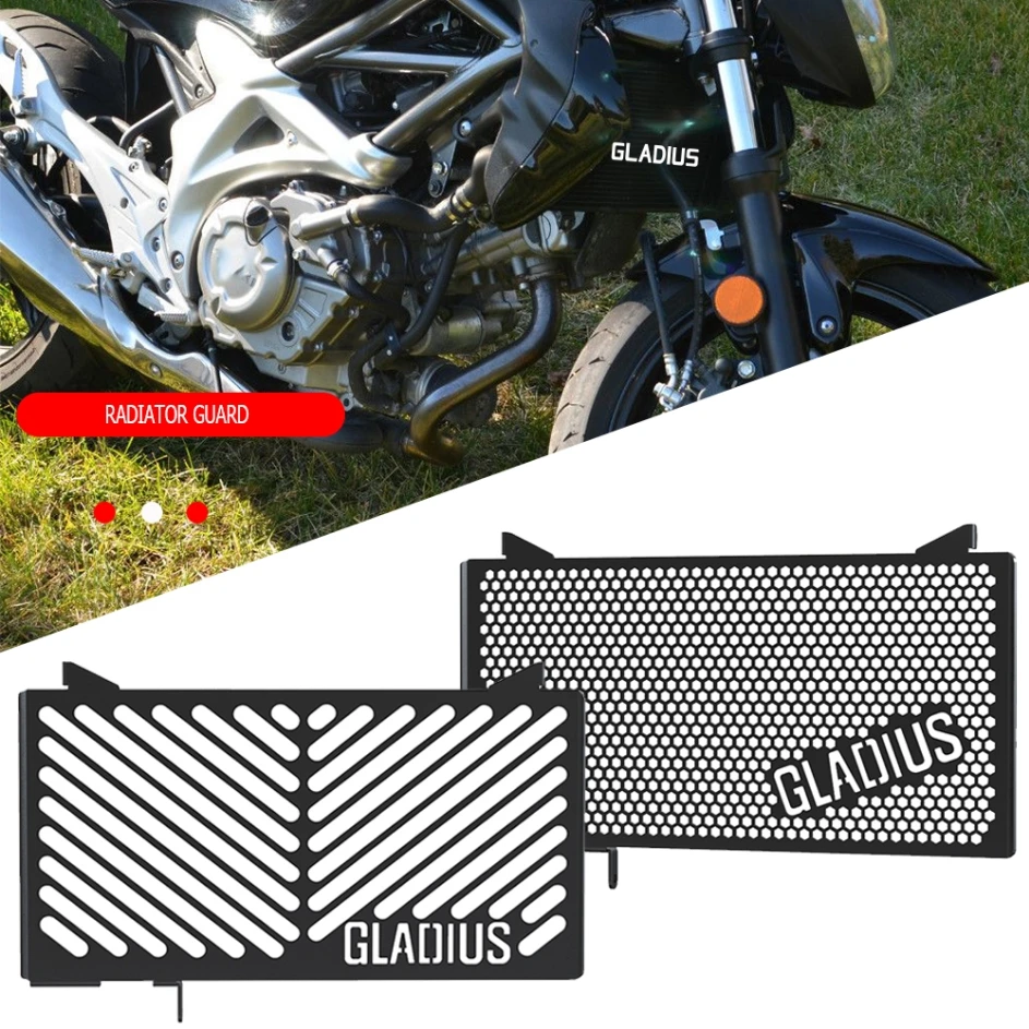 

FOR SUZUKI SFV650 Gladius Motorcycle SFV 650 GLADIUS 2009-2016 2015 2014 2013 2012 2011 Radiator Protection Grille Guard Cover