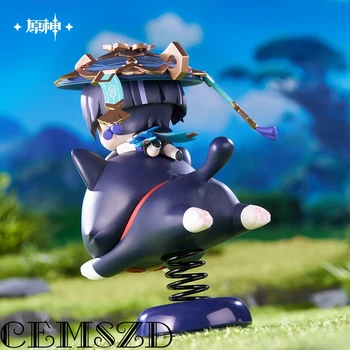[Originale] Ornamenti Decorativi da Scrivania Cosplay di Genshin Impact Wanderer, Accessori e Oggetti di Scena Anime e Cartoni Animati 10,5 CM