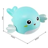 Baby Bath Toys Classic Chain Clockwork Swimming Turtles Dolphin Bath Toys For Kids Floating Wind Up Toys Swimming Accessories 5