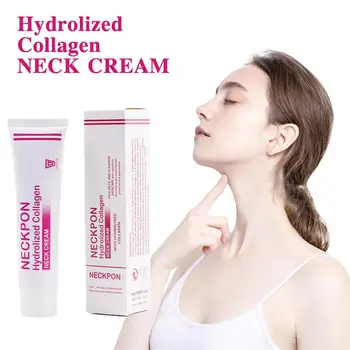 Neckpon 수화 콜라겐 목 크림, 얼굴 목 절단 스킨케어 크림, 수화 콜라겐 베라 안티 에이징 크림, W1S2