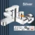 Silver faucet