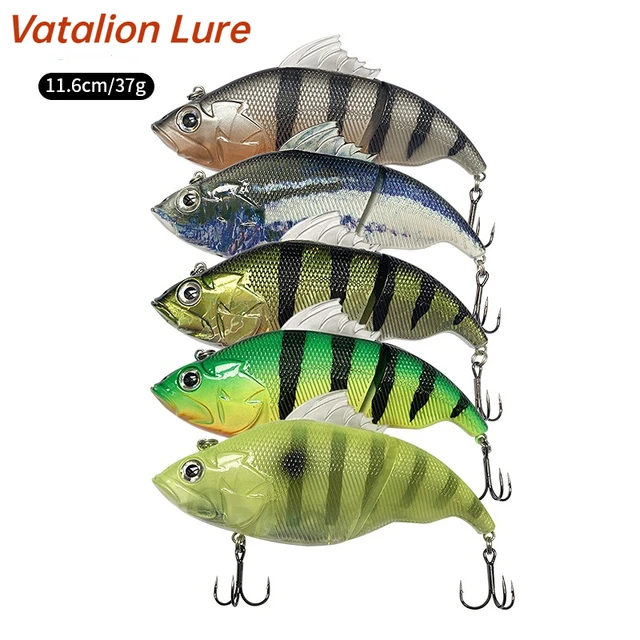 Vibration Vatalion Fishing Lures 2 Section Floating Pencil