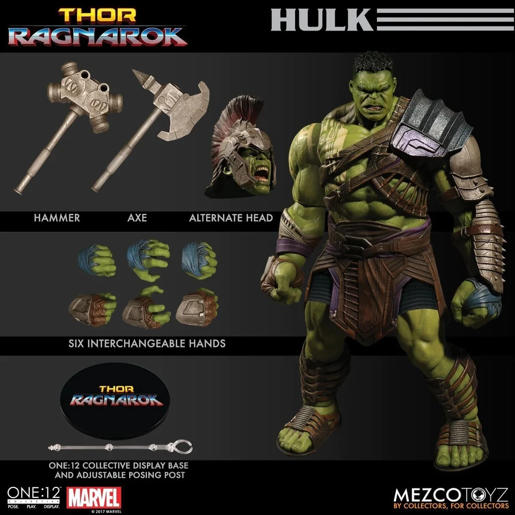 Original MEZCO ONE:12 Collective - Thor: Ragnarok: Thor 1/12 In Stock Anime  Action Collection Model Toys - AliExpress