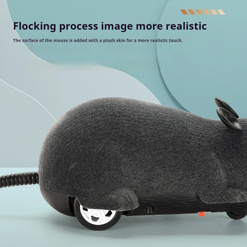 Creative Four-Way Simulation Remote Control Mouse Electric Mouse Cat Toy Pet Interactive New Peculiar Prank Toy Children'S Toy 3