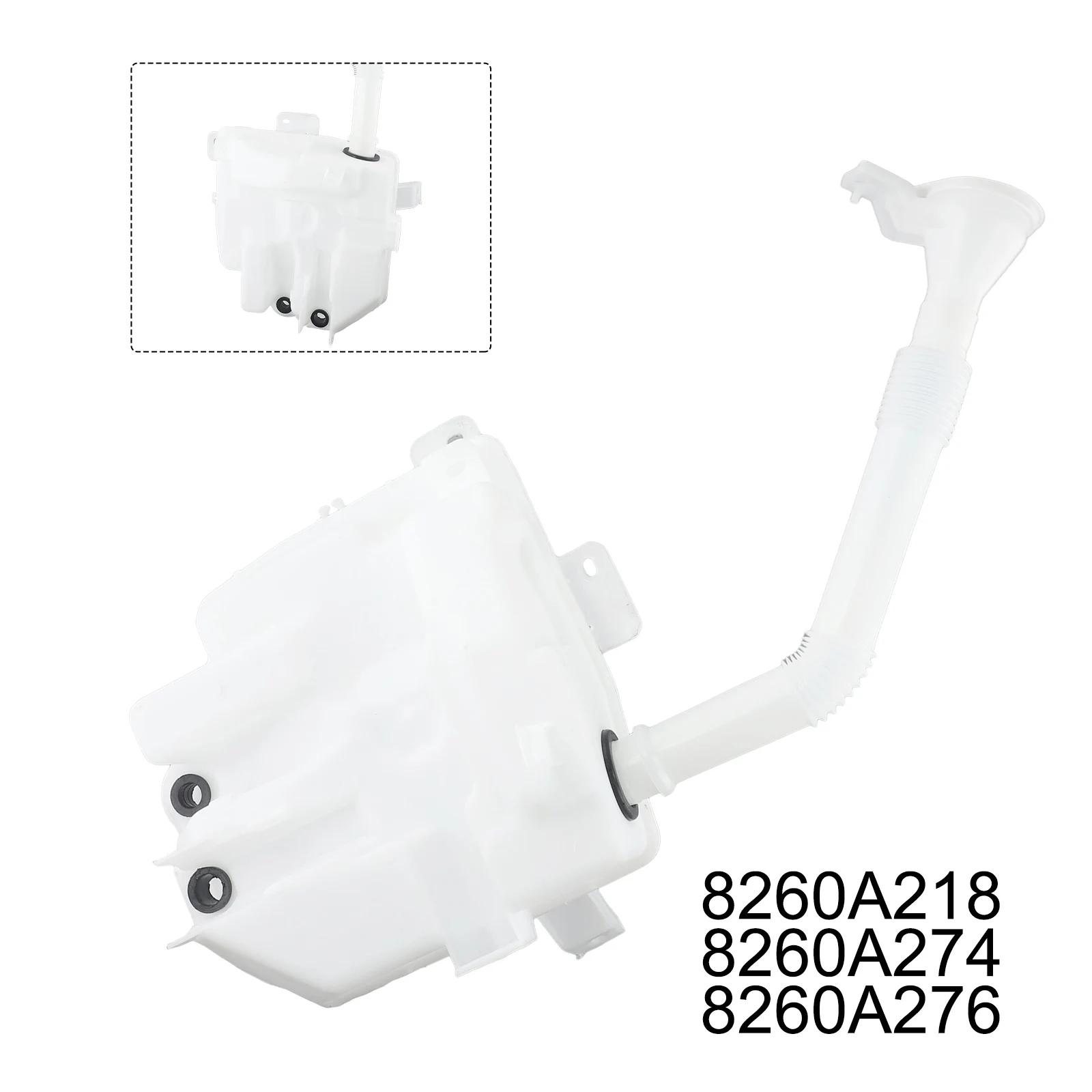 자동차 앞 유리 와이퍼 시스템 와셔 탱크, 미쓰비시 아웃랜더 스포츠 RVR ASX 2011-2019 에 적합, 8260A395