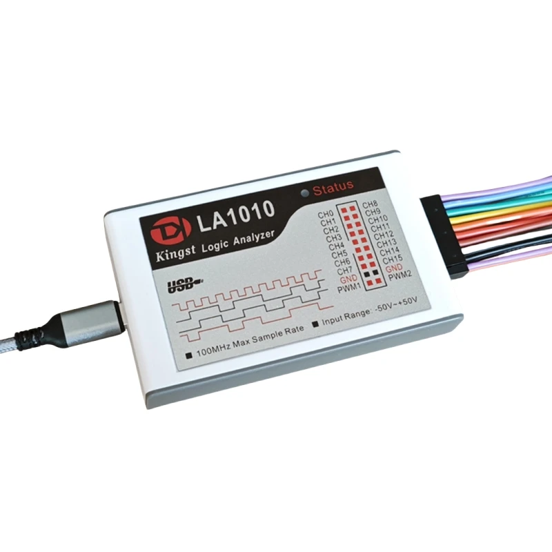 16CH USB Logic Analyzer MCU ARM FPGA Debug Tool English software usb logic analyzer