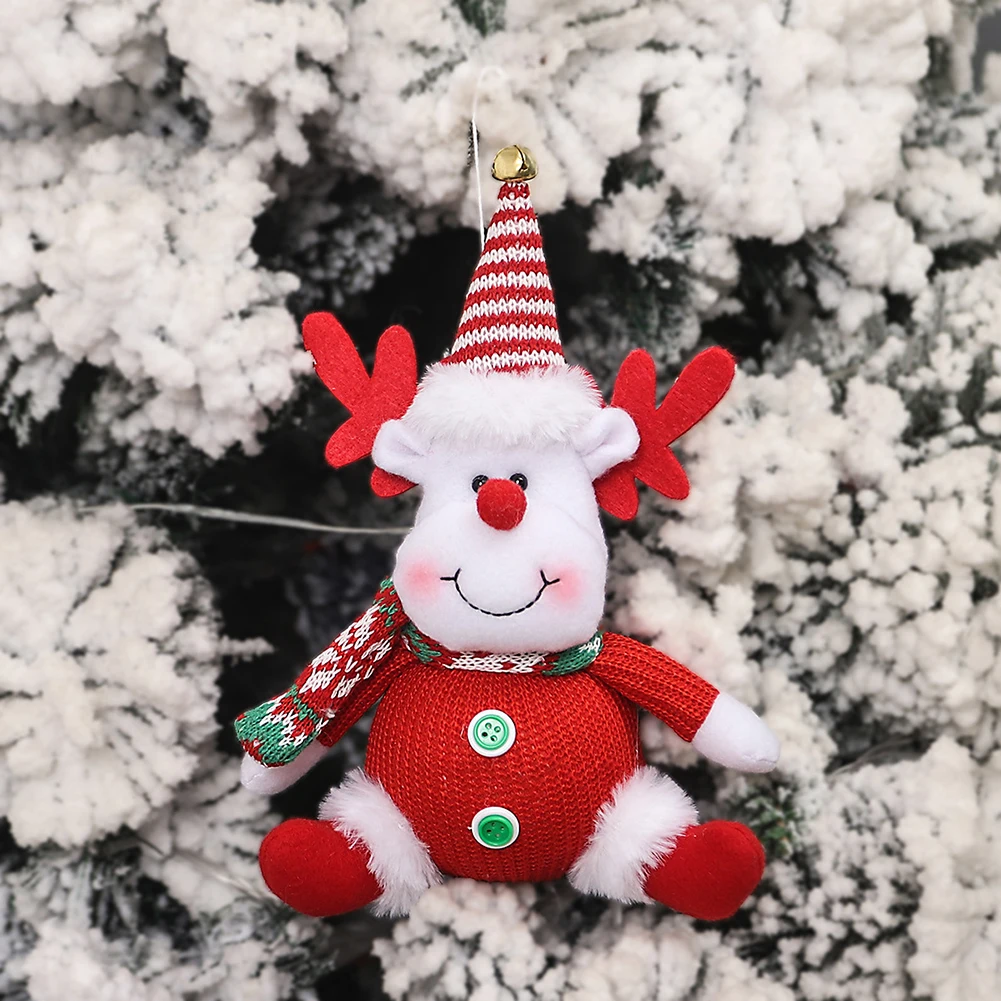 

Elks/Snowman/Old Men Christmas Tree Ornament Lightweight Stylish Xmas Small Decor For Chirtamas Tree