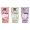 Uni Ball One Ink Gel Pen Set UMN-S 0.38mm Fruit Tea Color Japan 2