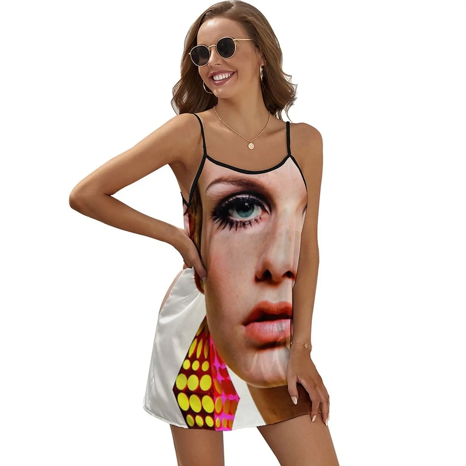 

Twiggy Sleeveless Dress cocktail dresses luxury woman evening dress