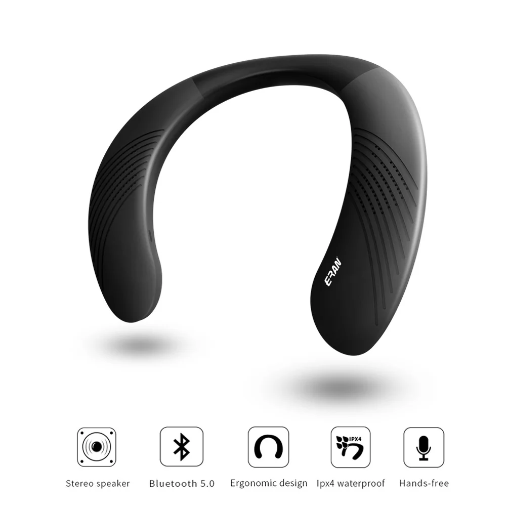 Новинка 2022 Bluetooth-колонка шейный объемный звук Портативная Беспроводная колонка