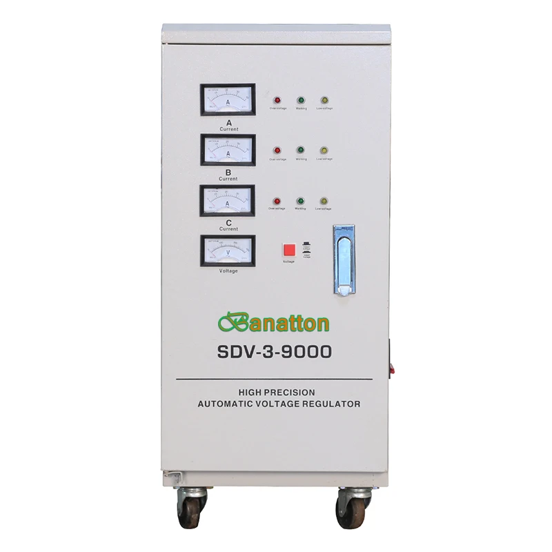 

Banatton Three Phase 6KVA 9KVA Full Automatic AC Voltage Stabilizer