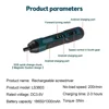 1300mah Rechargeable Adjustment Power Drill Multi-function Disassembly Torque Repair Tools Mini Cordless Electric Screwdriver 3