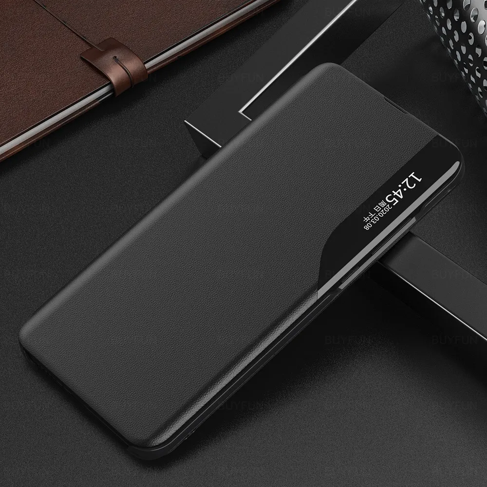 Premium Smart Magnetic Leather Flip Case - Shockproof Book Stand Phone Cover