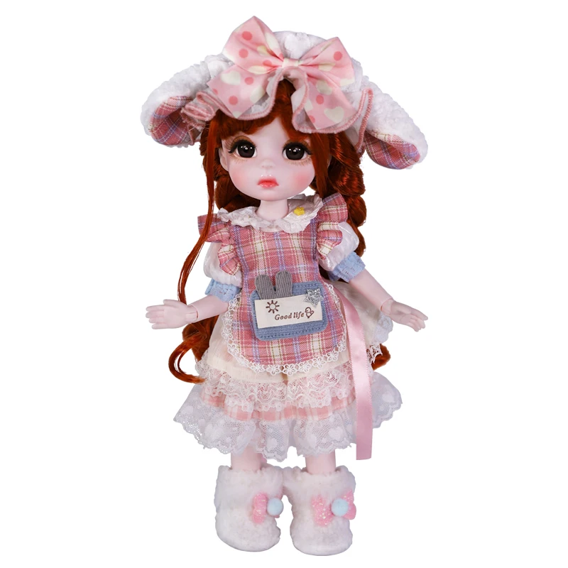 夢の妖精人形1/6 bjd No.2かわいいシリーズ機械式関節体で