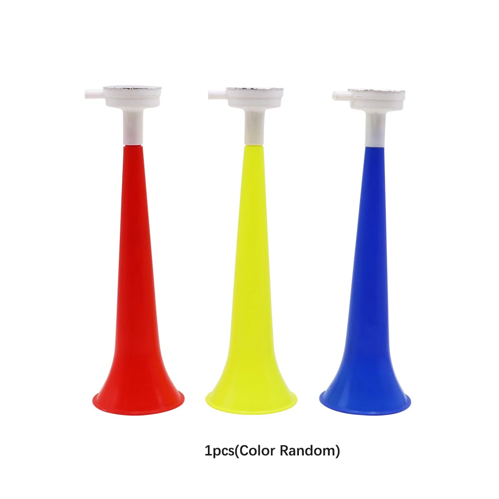 Plastic Horn Football Noise Makers Football Cheer Horns Stadium Soccer Ball Cheerleading Party Supplies Crisp Sound Kids Children Trumpet Sports Meet