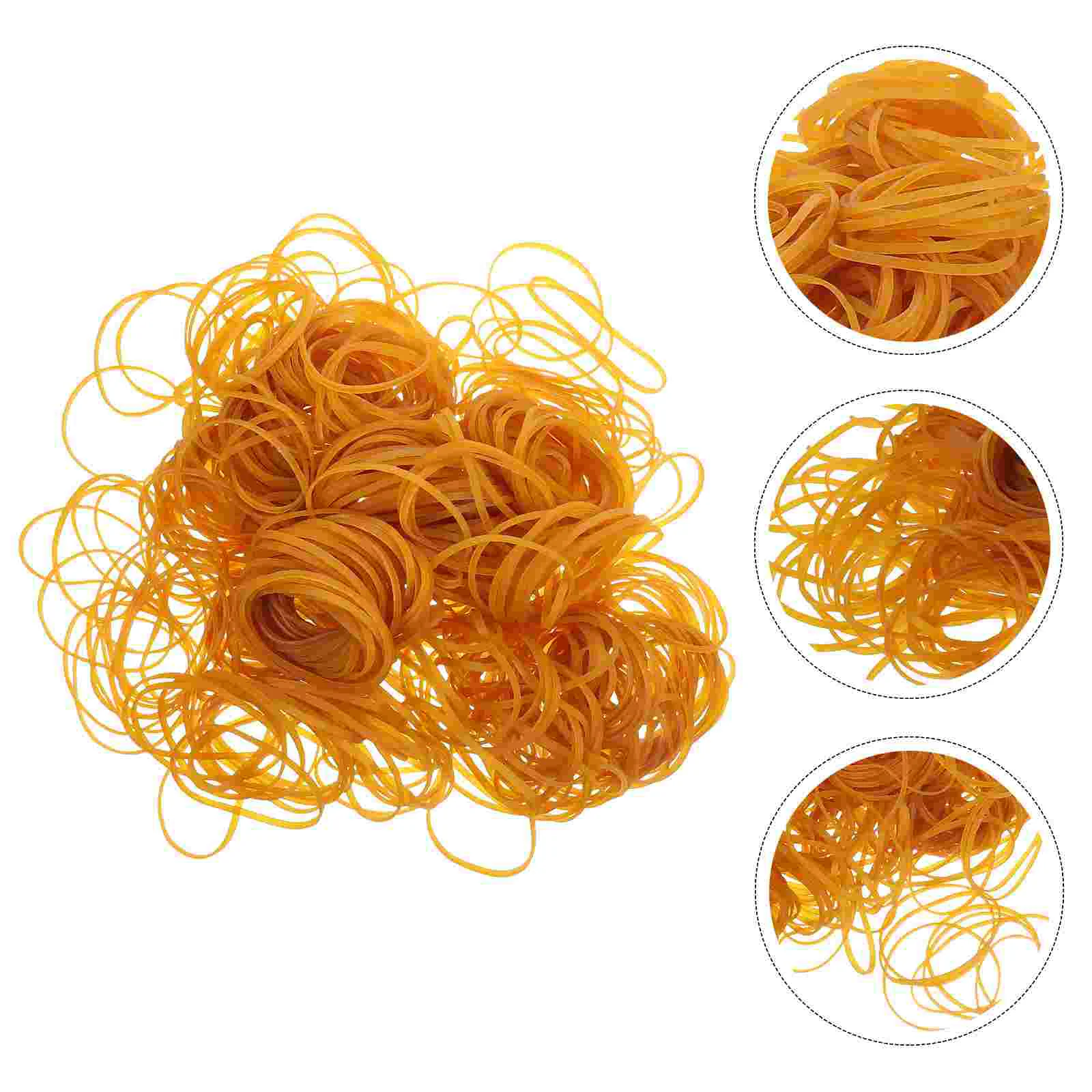 

550 Pcs Trash Can Tying Rope Fixation Rubber Bands Heavy Duty Household Elastic for Fishing Solid Fixing Travel